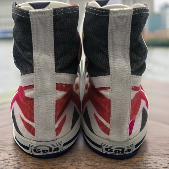 Gola canvas & suede high-tops - special Union Jack edition - awesome - Picture 5 of 10